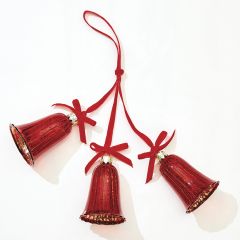 Mercury Glass Bright Bells Ornament