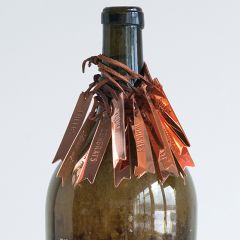 Metal Bottle Tag Set of 6