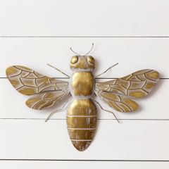 Metal Honey Bee Wall Decor