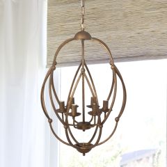 Modern Charms Antiqued Chandelier