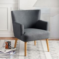Modern Chic Wingback Accent Chair