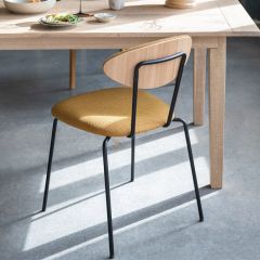 Modern Classics Velvet Upholstered Dining Chair