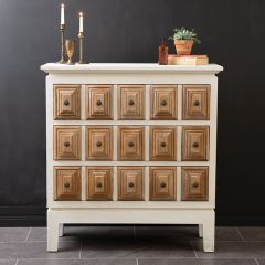 Modern Farmhouse Apothecary Accent Cabinet | SHIPS FREE