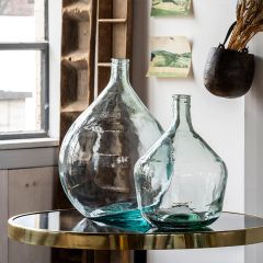 Modern Farmhouse Glass Bottle Vase