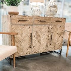 Modern Industrial Console Cabinet | SHIPS FREE 