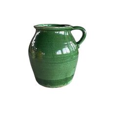 Modern Mediterranean 1 Handle Jug Vase