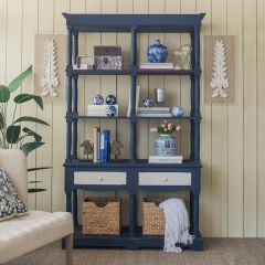 Modern Style 4 Tier Open Bookcase