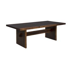 Modern Trestle Dining Table | SHIPS FREE