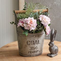 Mossy Acres Coal Bucket With Handle