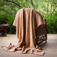 Nice and Neutral Fringed Throw