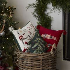 Nutcracker Christmas Accent Pillow Collection