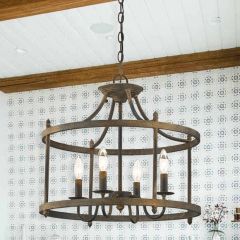 Old Manor Style Hanging Light
