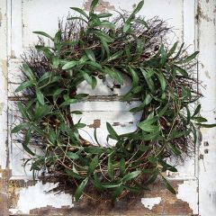 Olive and Twig Wreath