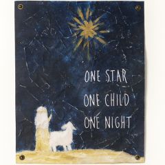 One Star One Child Paper Wall Art