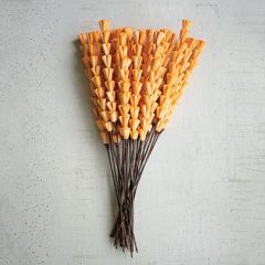 Orange Natural Corn Grass Bundle