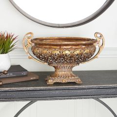 Ornate Gold Decorative Bowl