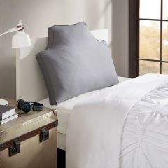 Oversized Headboard Pillow Grey