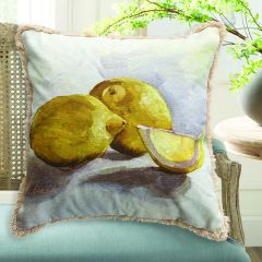 Painting Style Lemon Pillow