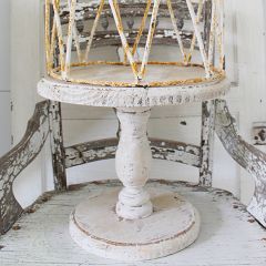 Pale Rustic Cake Stand
