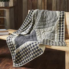 Patchwork Americana Quilted Throw