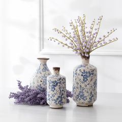 Patterned Ceramic Jug Vase