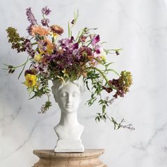 Peaceful Lady Bust Vase