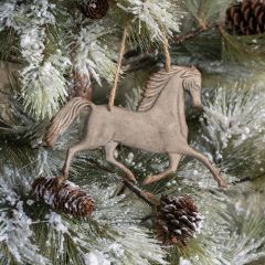 Prancing Horse Christmas Ornament