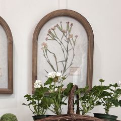 Pressed Flowers Arch Frame Wall Art