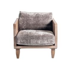 Pretty Putty Modern Farmhouse Upholstered Chair