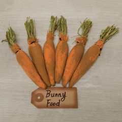 Primitive Carrot Bowl Fillers Set of 12
