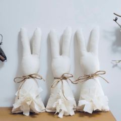 Ragtail Cotton Bunny Set of 3