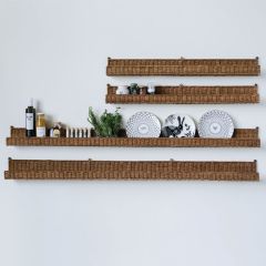 Rattan Ledge Style Shelf