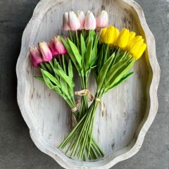 Real Touch Springtime Tulip Bundle Set of 3