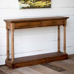 Reclaimed Pine Console Table