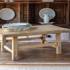 Reclaimed Wood Oversized Tabletop Riser