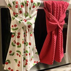 Red Cherry Kitchen Towel Set of 2