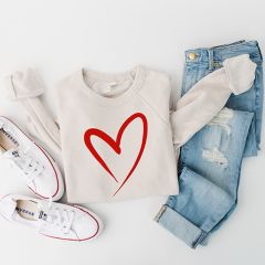 Red Heart Dusty Heather Sweatshirt