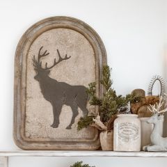 Reindeer Framed Wall Decor