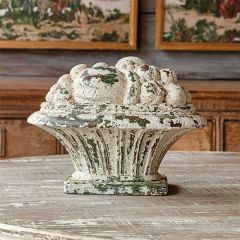 Resin Aged Fruited Urn