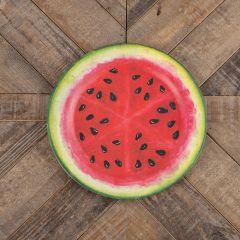 Round Watermelon Slice Plate Set of 8
