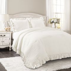 Ruffled Reyna Comforter Set