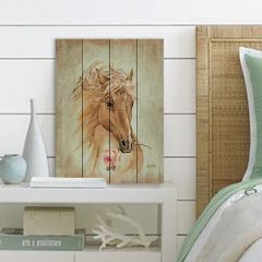 Run For The Rose Wood Pallet Wall Art