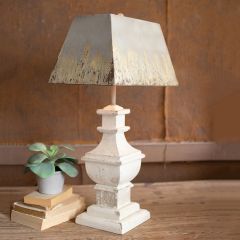 Rustic Architectural Table Lamp
