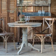 Rustic Bistro Accent Table