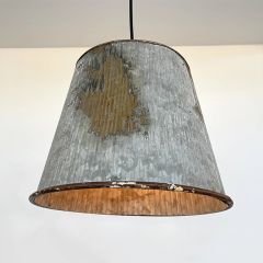 Rustic Bucket Pendant Light