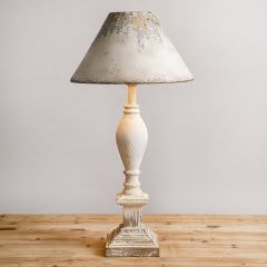 Rustic Charms Table Lamp with Metal Shade