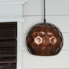 Rustic Copper Finish Pendant Light