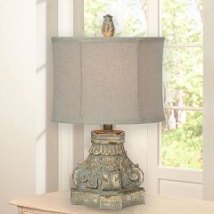 Rustic Elegance Farmhouse Accent Lamp