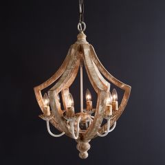Rustic Elegance Hanging Pendant Lamp