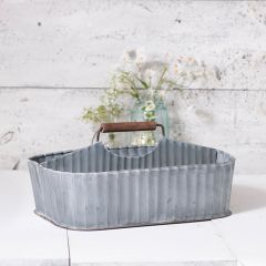 Rustic Farmhouse Divided Tabletop Caddy